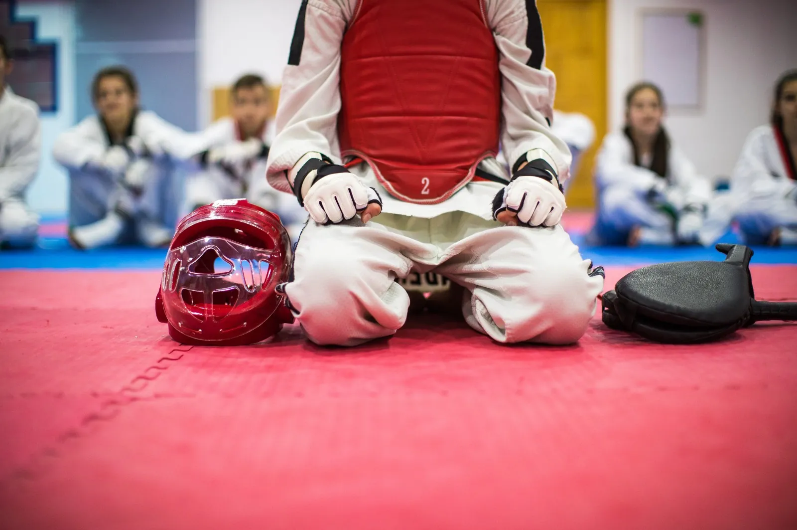 Taekwondo coaching at Kick Xplosion